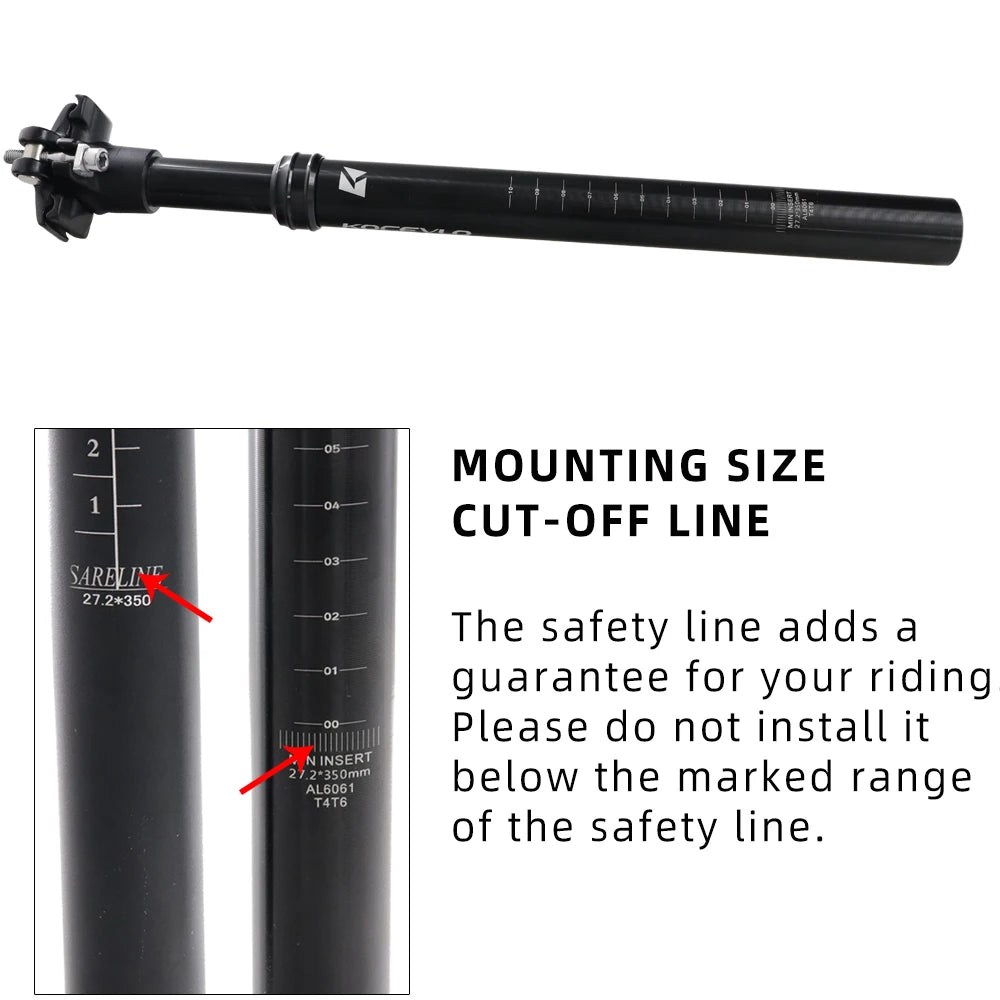 Seatpost Suspension for Hardtail MTB