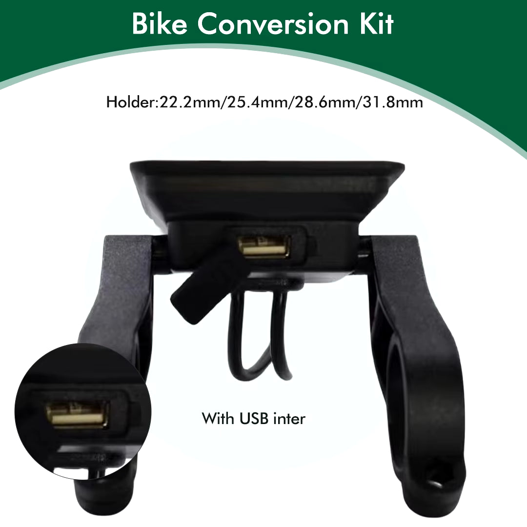  E-Bike LCD Colourful Display Meter USB Port