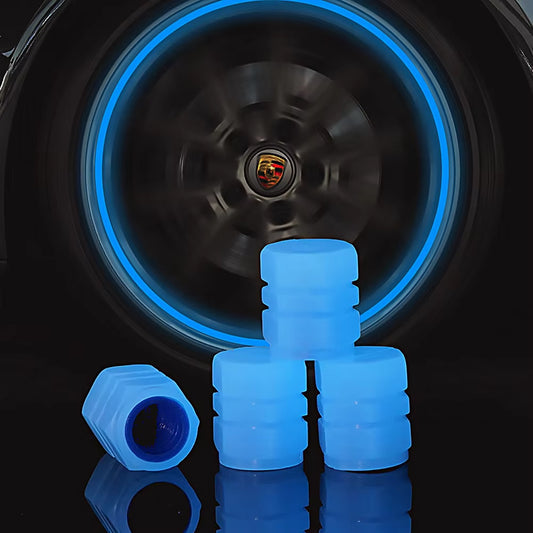 Glowing Tyre Valve Caps